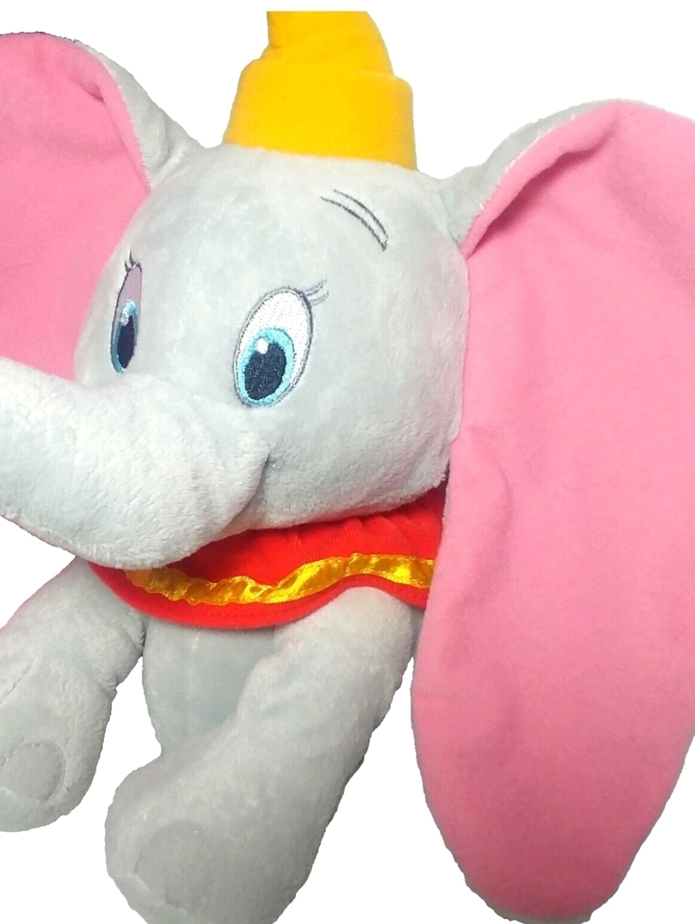 Disney Plush Dumbo the Flying Elephant Kohls Cares Stuffed Animal Toy 12" 2014 - Picture 5 of 10